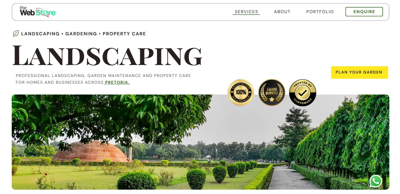 Local Lead Generation website preview